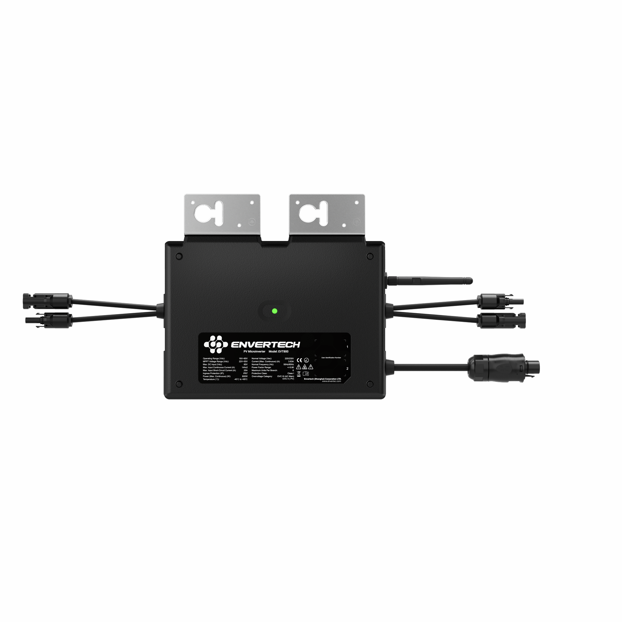 Mikroinwerter - ENVERTECH - EVT1000B + 5m cable with plug